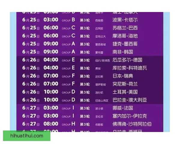 2026年世界杯揭幕时间确定赛事何时正式开赛及重要赛程安排解析